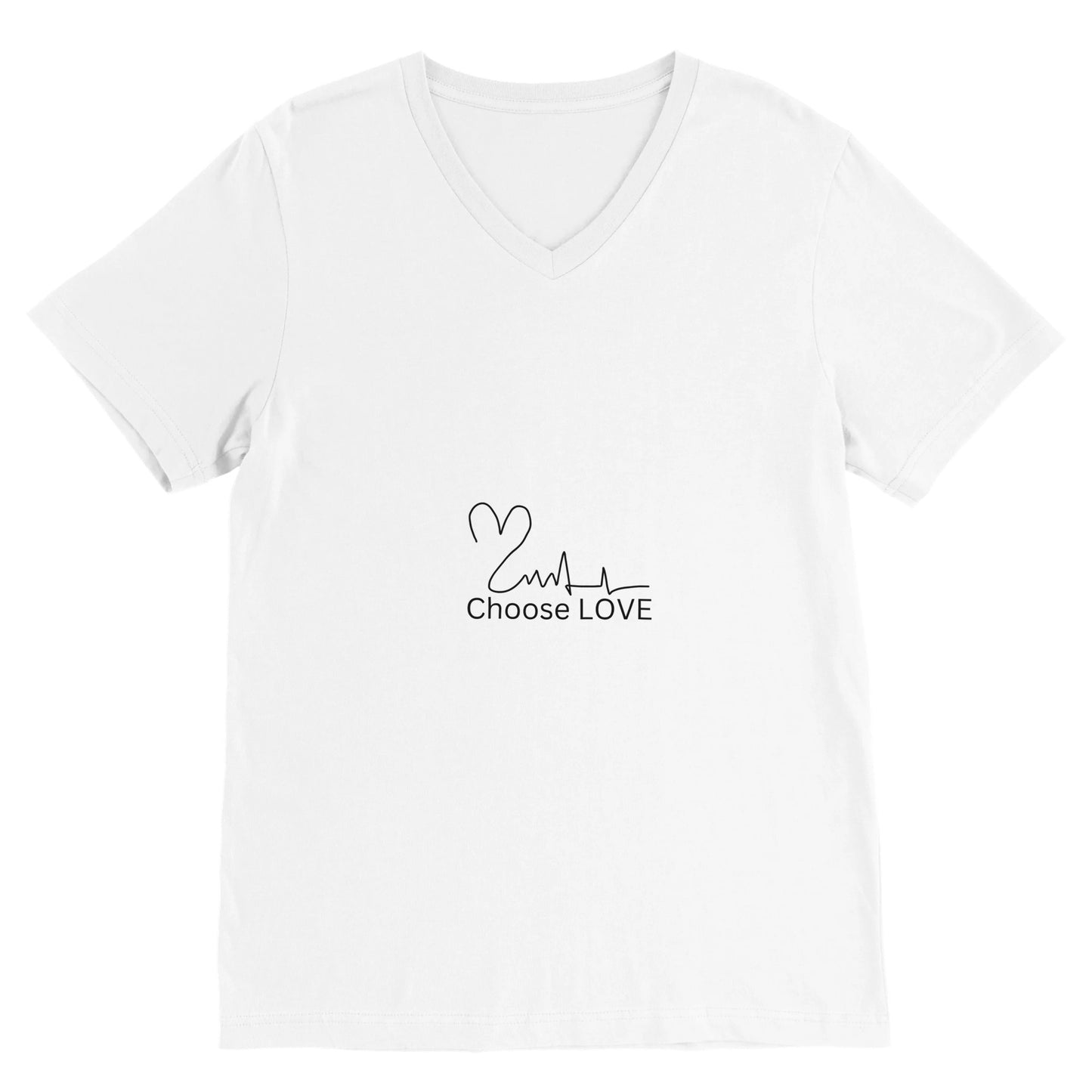 Premium Unisex V-Neck T-shirt